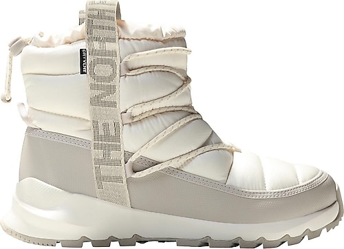 The North Face Thermoball Lace Up NF0A5LWD32F1 Su Geçirmez Beyaz Kadın Bot
