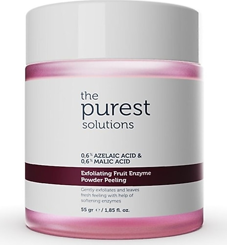 The Purest Solutions Exfoliating Fruit Enzyme %0,6 Azelaic Acid Powder Peeling 55 gr