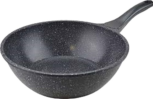 Thermoad 28 cm Granit Döküm Wok Tava