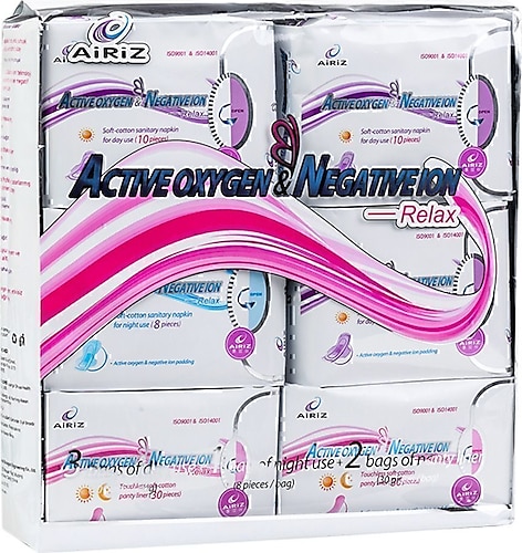 Tiens Airiz Hijyenik Kadın Pedi Set 98 Adet