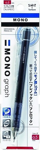 Tombow Mono graph Versatil Uçlu Kalem 0,5 mm Siyah