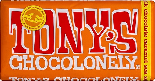 Tony 's Chocolonely Karamelli ve Deniz Tuzlu Çikolata 180 gr