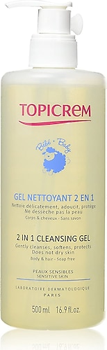 Topicrem Baby Cleansing Gel Body Hair Bebek Temizleme Jeli 500 ml