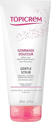 Topicrem Gentle Scrub 200 ml Yüz ve Vücut İçin Temizleyici Peeling