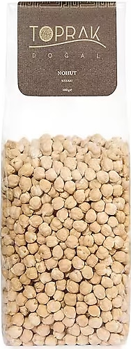Toprak Doğal Kelkit Nohut 500 G Gümüşhane - % 100 Doğal Nohut