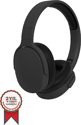 Torima P2961 Siyah Kulak Üstü Kablosuz Bluetooth Kulaklık