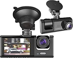 Torima Ta-01 Siyah 1080P Araç Içi 3 Kameralı LCD Ekranlı Gece Görüşlü , G-Sensör , Geri Görüş Kameralı Yol Kayıt Araç Kamerası