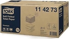 Tork Katlamalı Tuvalet Kağıdı Premium 252x30 // 114273