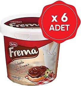 Torku Frema Kakaolu Fındık Kreması 1500 gr 6'lı
