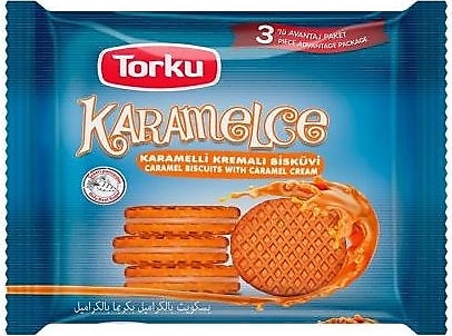 Torku Karamelce Bisküvi 3x100 gr