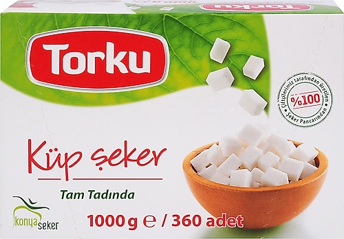 Torku Küp Şeker 1 kg 360 Adet