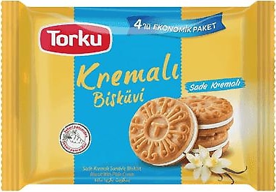 Torku Sade Kremalı Bisküvi 4x61 gr