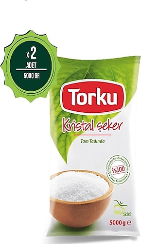 Torku Toz Şeker 5 kg 2'li