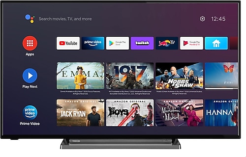 Toshiba 50UA3D63DT 4K Ultra HD 50" 127 Ekran Uydu Alıcılı Android Smart LED TV