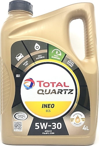 Total Quartz Ineo ECS 5W-30 4 lt Motor Yağı