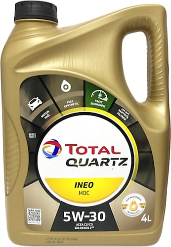 Total Quartz Ineo MDC 5W-30 4 lt Motor Yağı