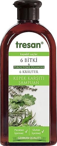 Tresan 6 Bitki Özlü Kepeğe Karşı Şampuan 300 ml