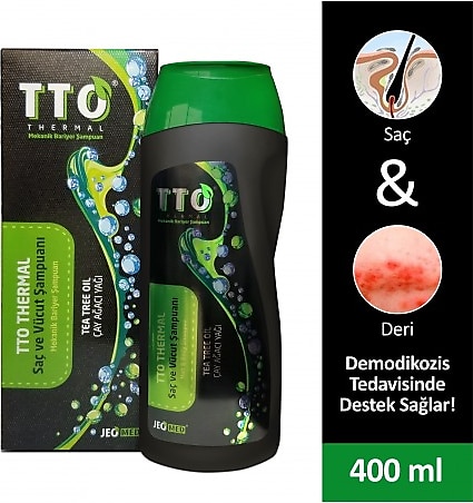 TTO Black Saç ve Vücut Şampuan 400 ml