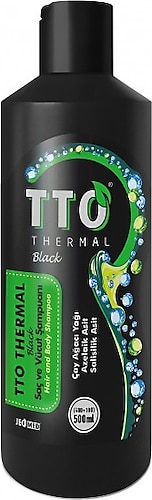 TTO Black Saç ve Vücut Şampuan 500 ml
