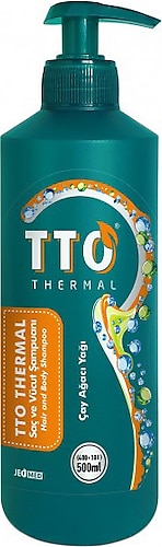 TTO Çay Ağacı Yağı Saç ve Vücut Şampuanı 500 ml
