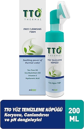 TTO Çay Ağacı Yüz Temizleme Köpüğü 200 ml