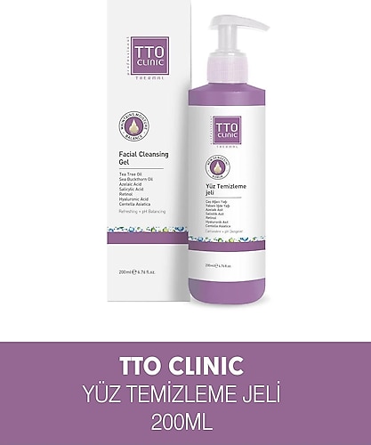 TTO Clinic Yüz Temizleme Jeli 200 ml