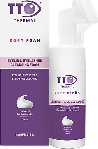 TTO Soft Göz Çevresi Temizleme Köpüğü 150 ml