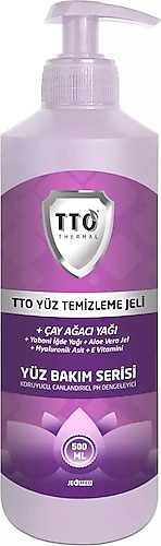 TTO Yüz Temizleme Jeli 500 Ml