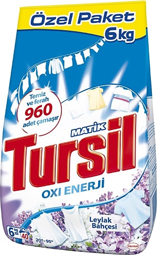 Tursil Matik 6 kg Toz Çamaşır Deterjanı