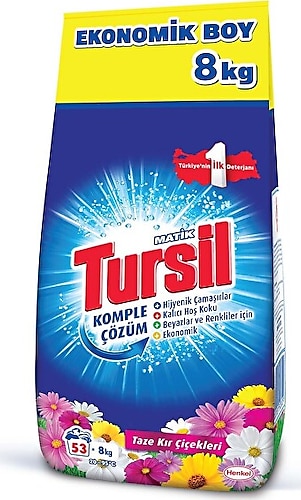 Tursil Matik 8 kg Toz Deterjan