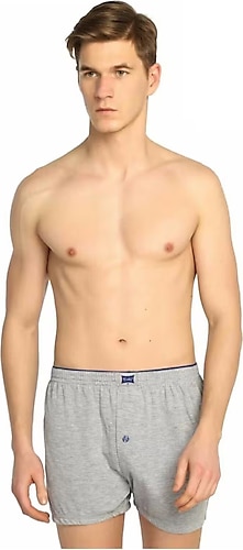 Tutku Elit 1101 Havlu Bel Penye Düz Erkek Boxer 12 Adet