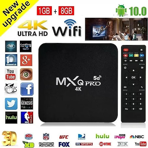 Tvbox Hd Mxq Pro 4K