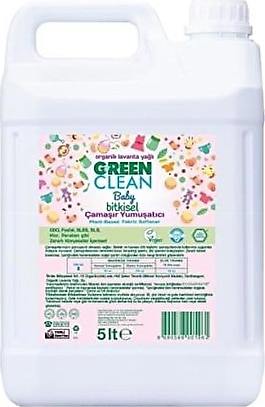 U Green Clean Baby Bitkisel Çamaşır Yumuşatıcı 5000 ml