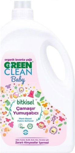 U Green Clean Baby Bitkisel Çamaşır Yumuşatıcısı 2750 ml