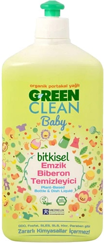 U Green Clean Baby Bitkisel Emzik Biberon Temizleyici 500 ml
