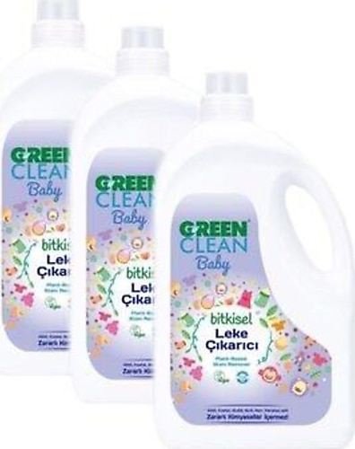 U Green Clean Baby Bitkisel Leke Çıkarıcı 2750 ml 3 Adet