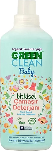 U Green Clean Baby Organik Bitkisel Çamaşır Deterjanı 1000 ml