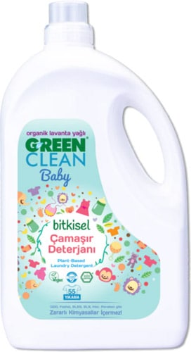 U Green Clean Baby Organik Lavanta Yağlı Bitkisel Çamaşır Deterjanı 2750 ml