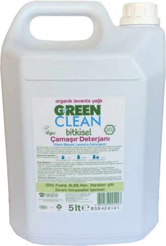 U Green Clean Organik Lavanta Yağlı 5 lt Sıvı Deterjan