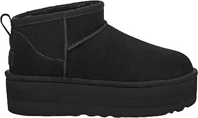 UGG Classic Ultra Mini 1135092 İçi Kürklü Platform Topuklu Kadın Deri Bot