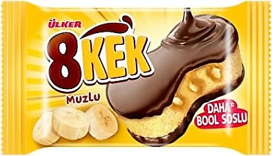 Ülker Dankek 8 Kek Çikolatalı Muzlu 55 gr