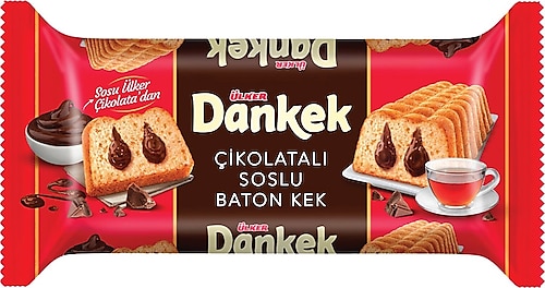 Ülker Dankek Baton Çikolata Soslu 220 gr