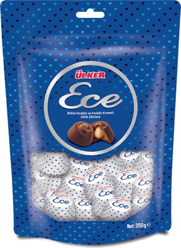 Ülker Ece Bütün Fındıklı Sütlü Çikolata 350 gr