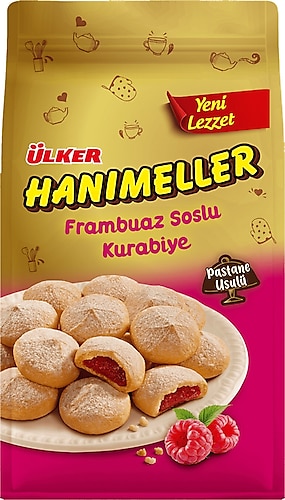 Ülker Hanımeller Frambuaz Soslu Kurabiye 150 gr