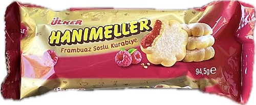 Ülker Hanımeller Frambuaz Soslu Kurabiye 94.5 gr