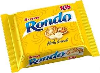 Ülker Rondo Muz Kremalı Bisküvi 8x61 gr