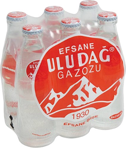 Uludağ Efsane 250 ml 6 Adet Gazoz