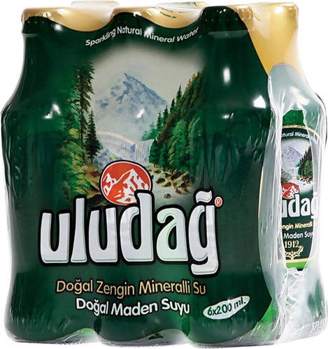 Uludağ Sade 200 ml 6'lı Maden Suyu