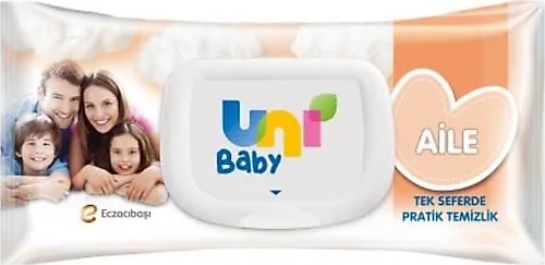 Uni Baby Aile 90 Yaprak Islak Mendil