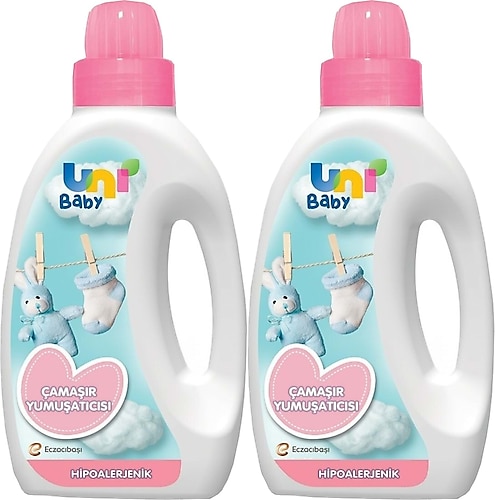 Uni Baby Hipoalerjenik Çamaşır Yumuşatıcısı 1500 ml 2 Adet
